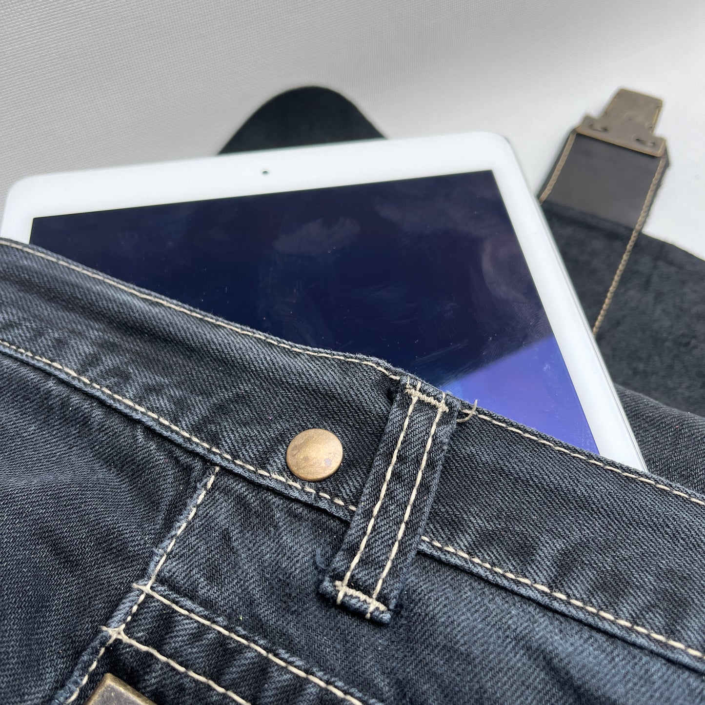 Mochila Top Caomka Recycled ♻️ Jeans · Pieza Única 15258