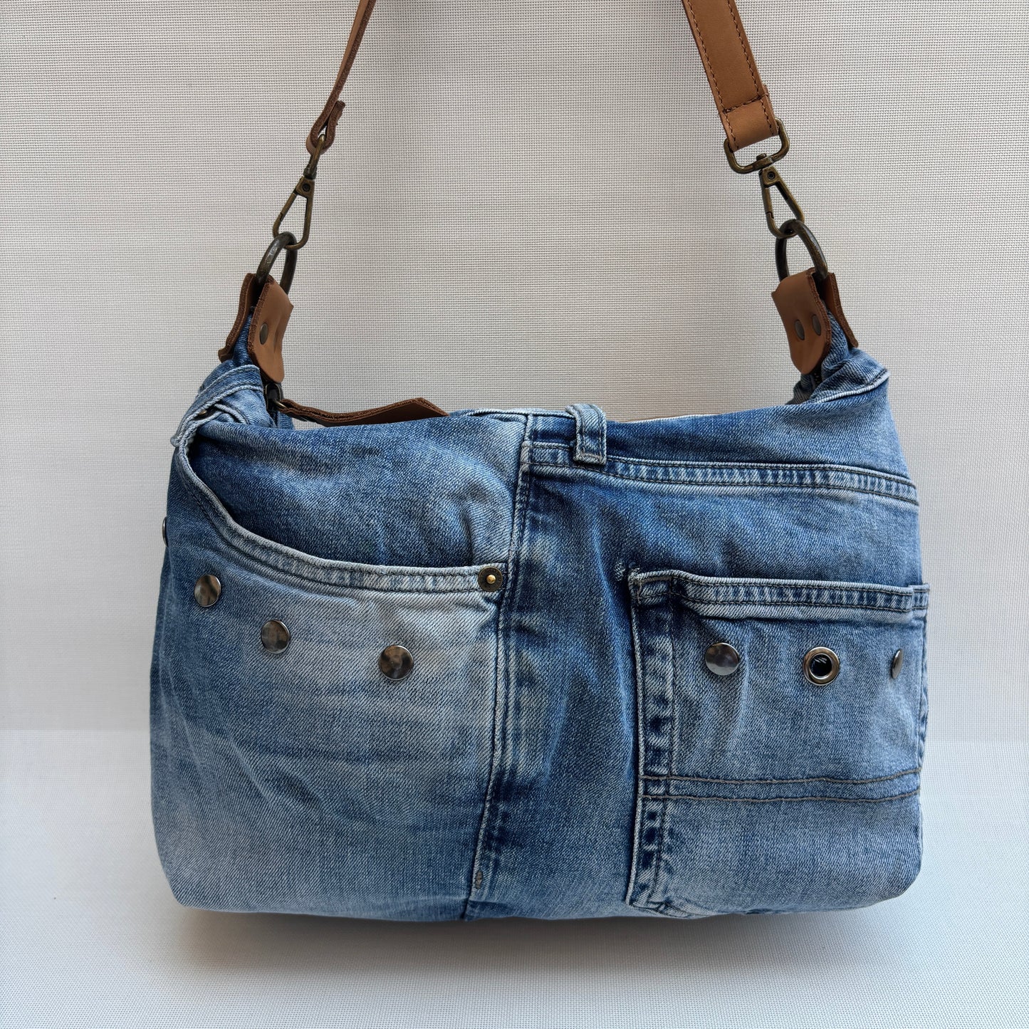 ♻️ Jeans Recycled ♻️ Einzelstück Nr. 11975