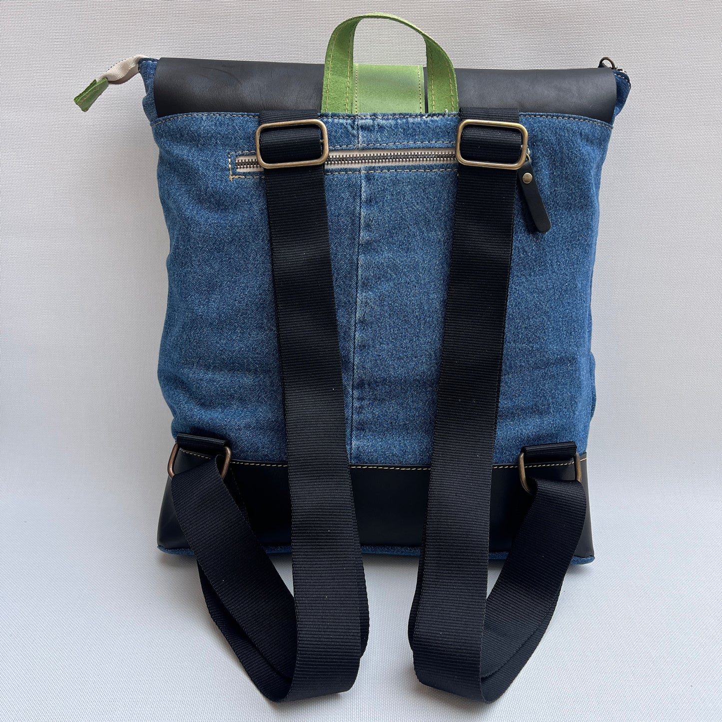 Mochila Top Caomka Recycled ♻️ Jeans · Pieza Única 15260