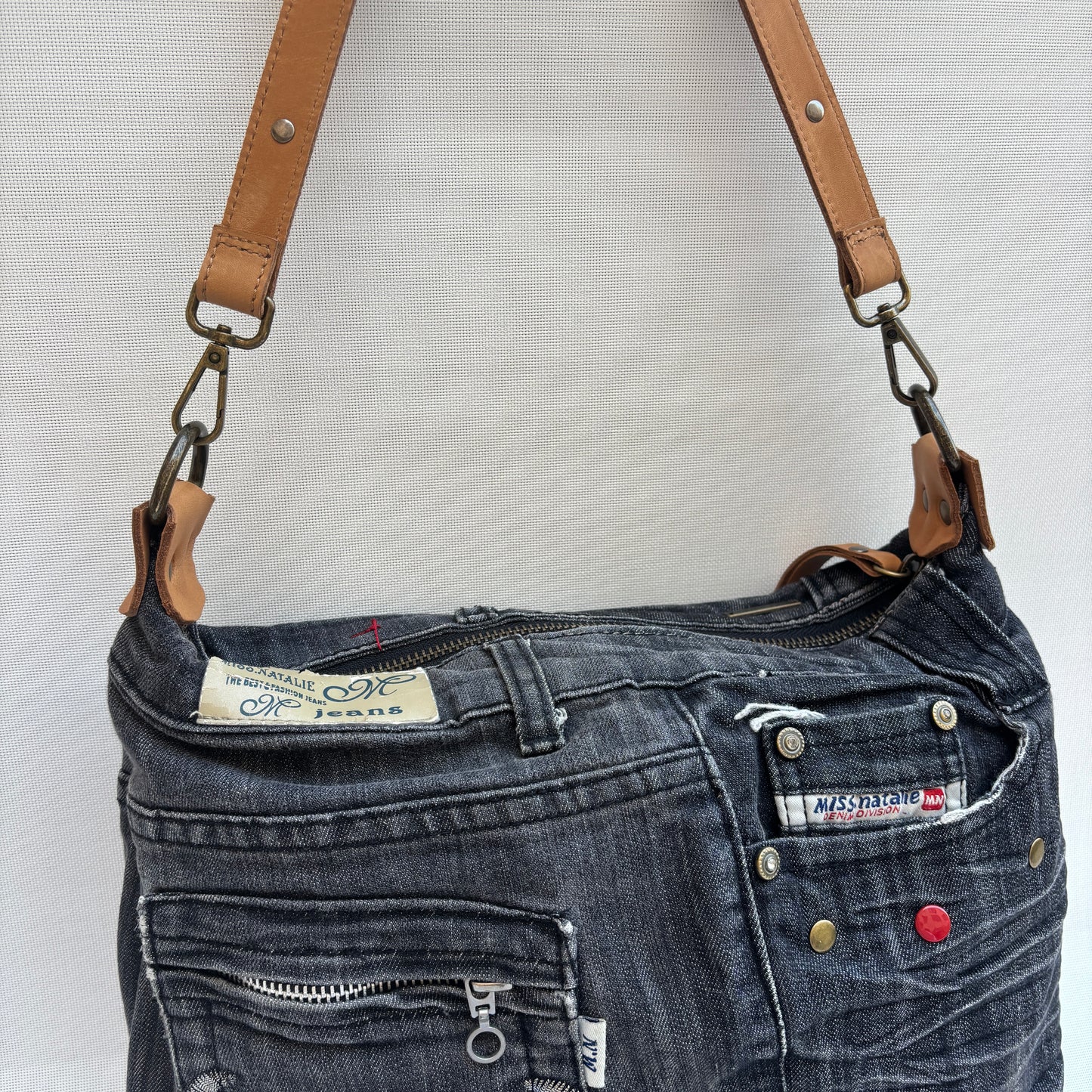 ♻️ Jeans Recycled ♻️ Einzelstück Nr. 11975