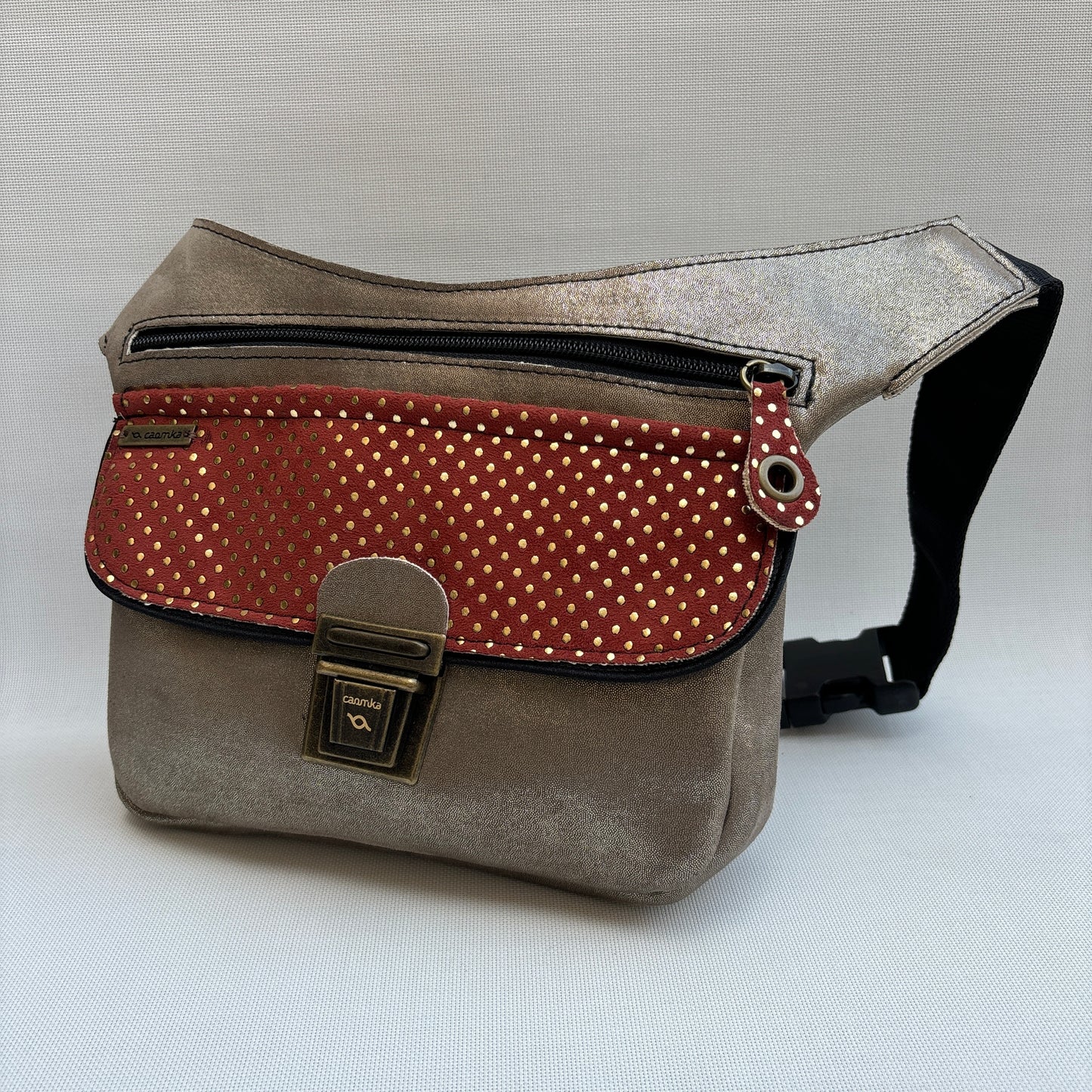 Elegant Champany & Dots + Bolsillo trasero · Pieza Única Núm. 16171