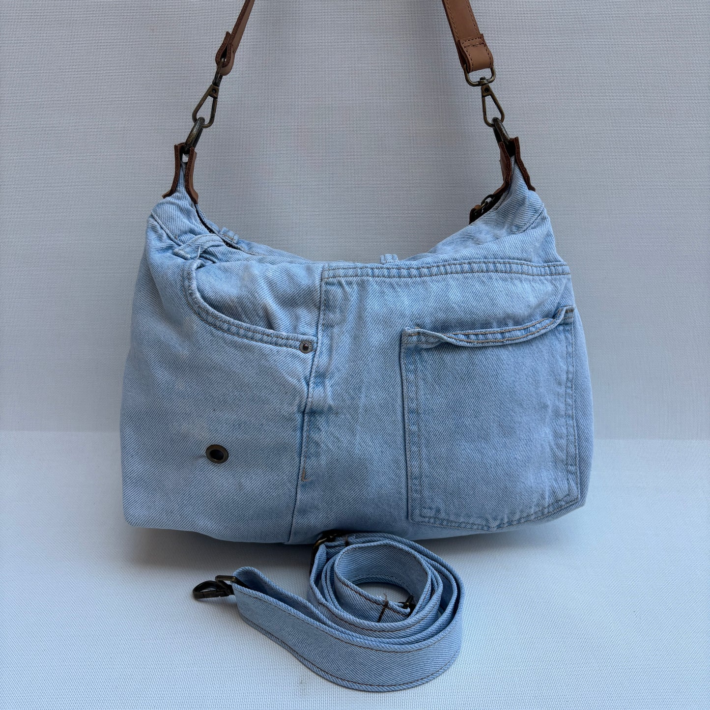 ♻️ Jeans Recycled ♻️ Einzelstück Nr. 11975