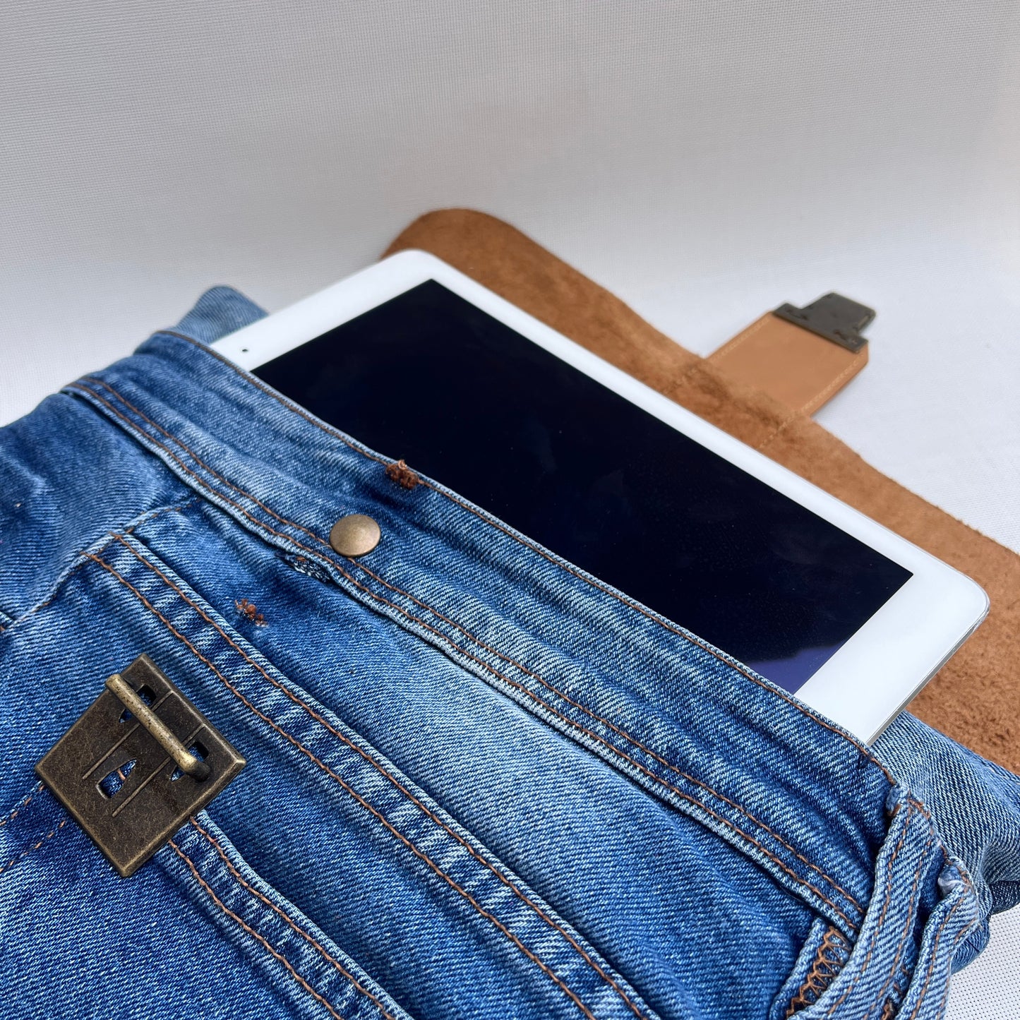 Mochila Top Caomka Recycled ♻️ Jeans · Pieza Única 15266