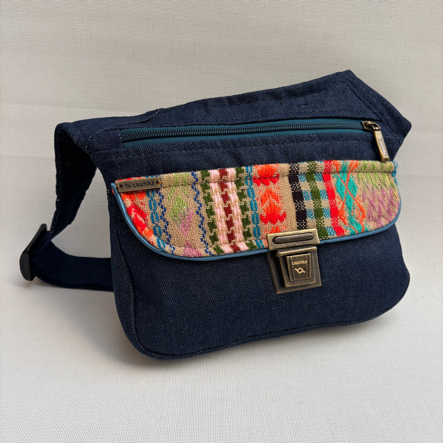 Riñonera "Special Jeans India" + Bolsillo trasero extra · Pieza Única Núm. 18509