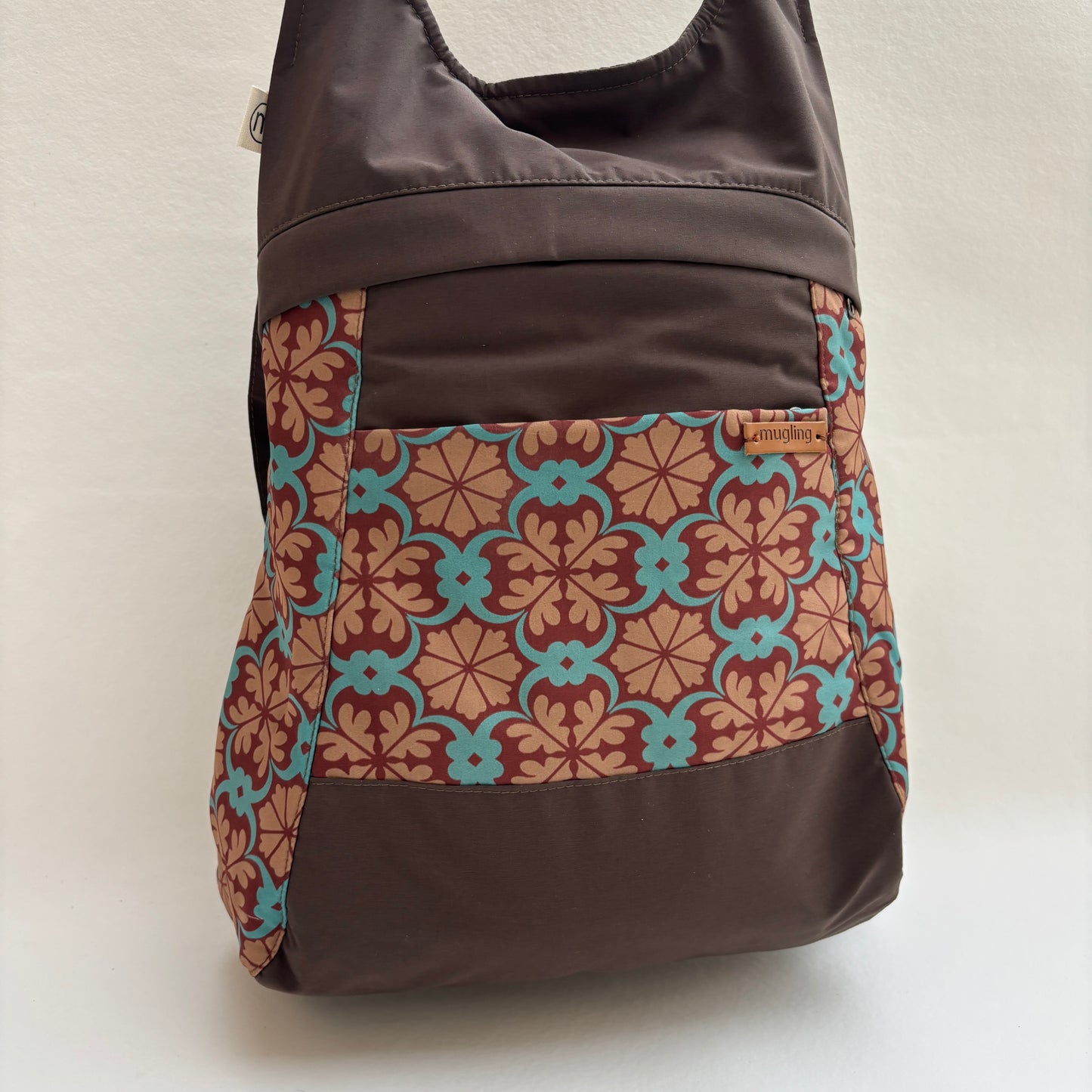 Mochila Impermeable "Bhaktapur" Turquoise Retro · Pieza Exclusiva 19425