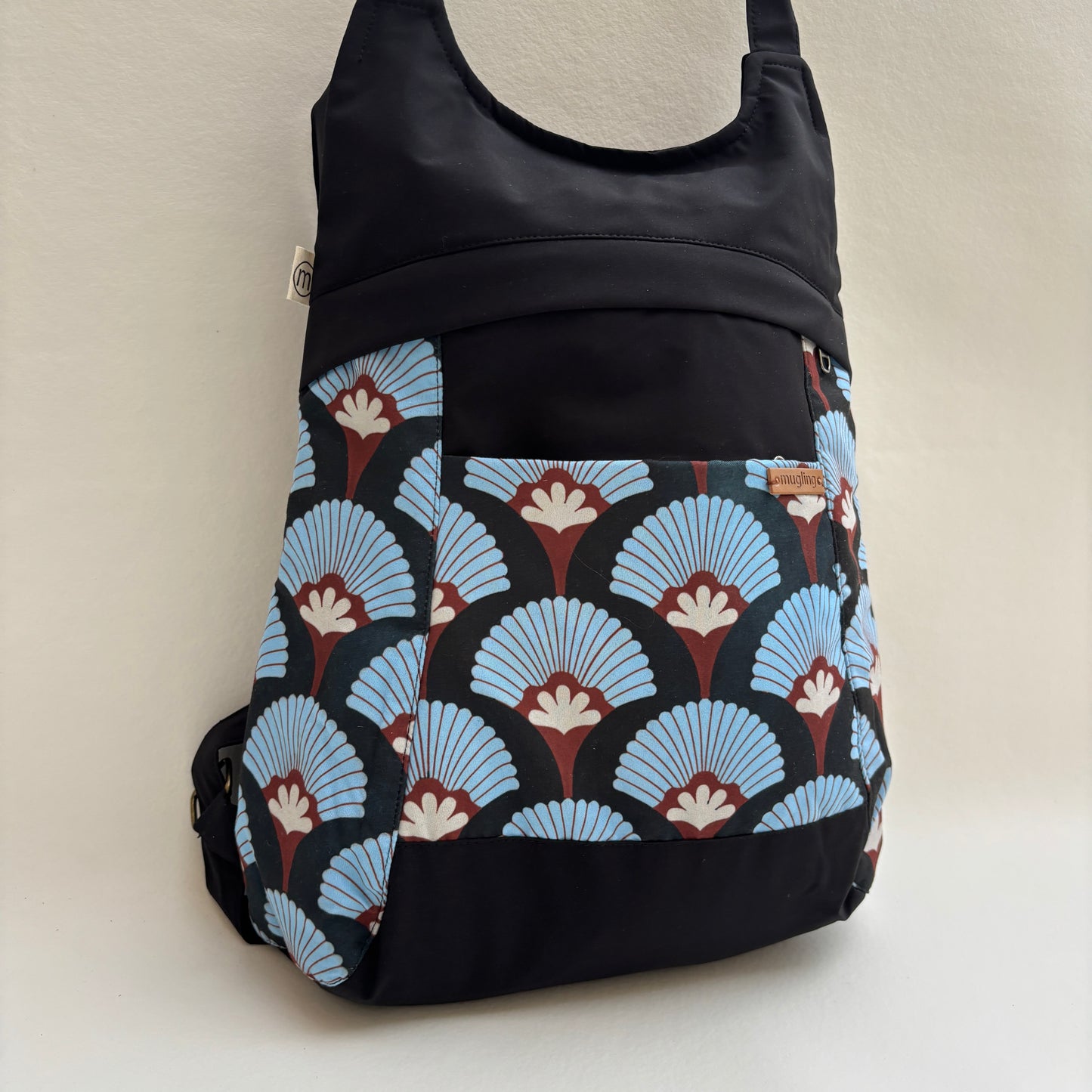 Mochila Impermeable "Bhaktapur" Retro Blue · Pieza Exclusiva 19424