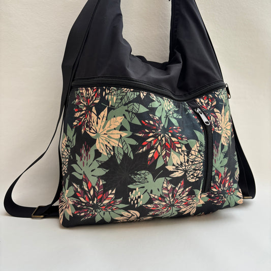 Mochila - Bolso - Tote Bag Impermeable · Multifunción · "Nepal" Autumn Jungle · Súper ligera · Pieza Núm. 19484