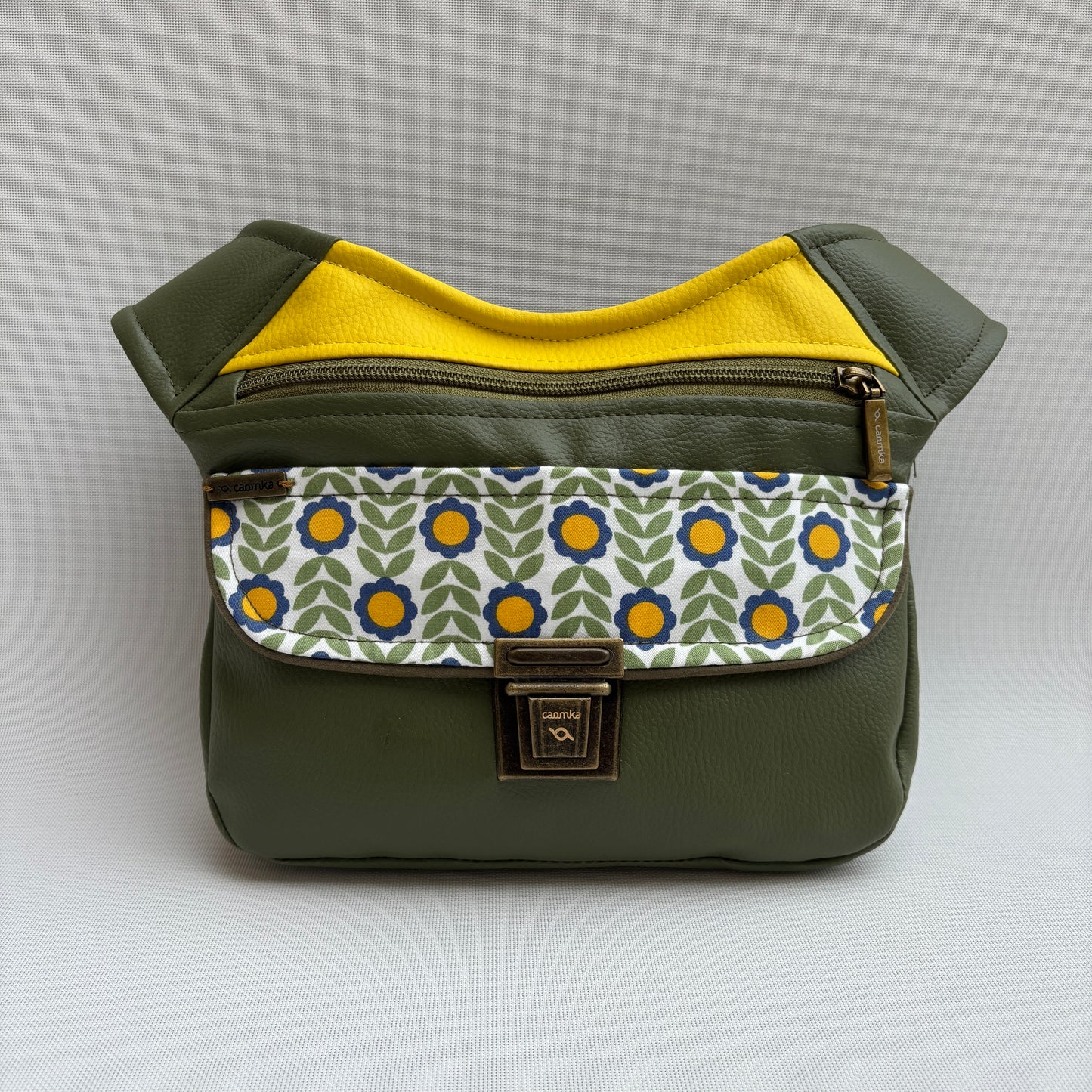 Riñonera "Special Vintage Green" · Polipiel · Pieza única Núm. 16954