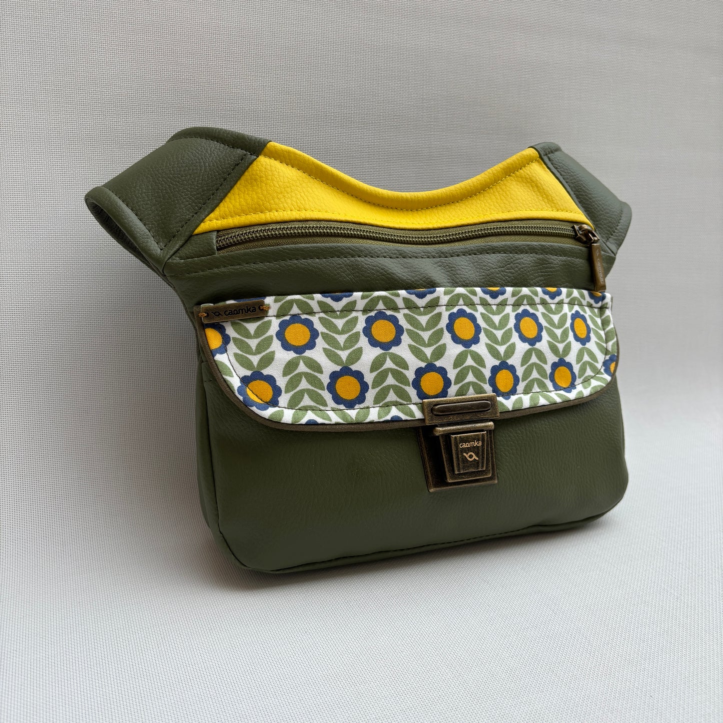 Riñonera "Special Vintage Green" · Polipiel · Pieza única Núm. 16954