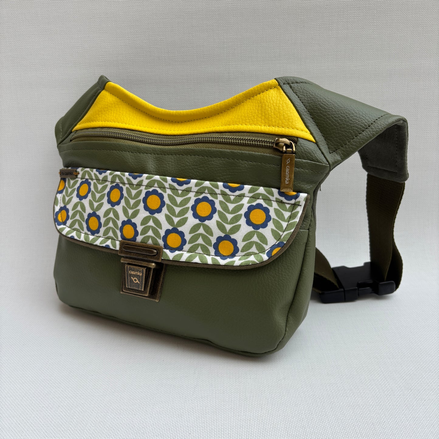 Riñonera "Special Vintage Green" · Polipiel · Pieza única Núm. 16954