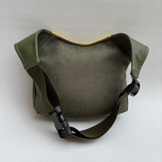Riñonera "Special Vintage Green" · Polipiel · Pieza única Núm. 16954