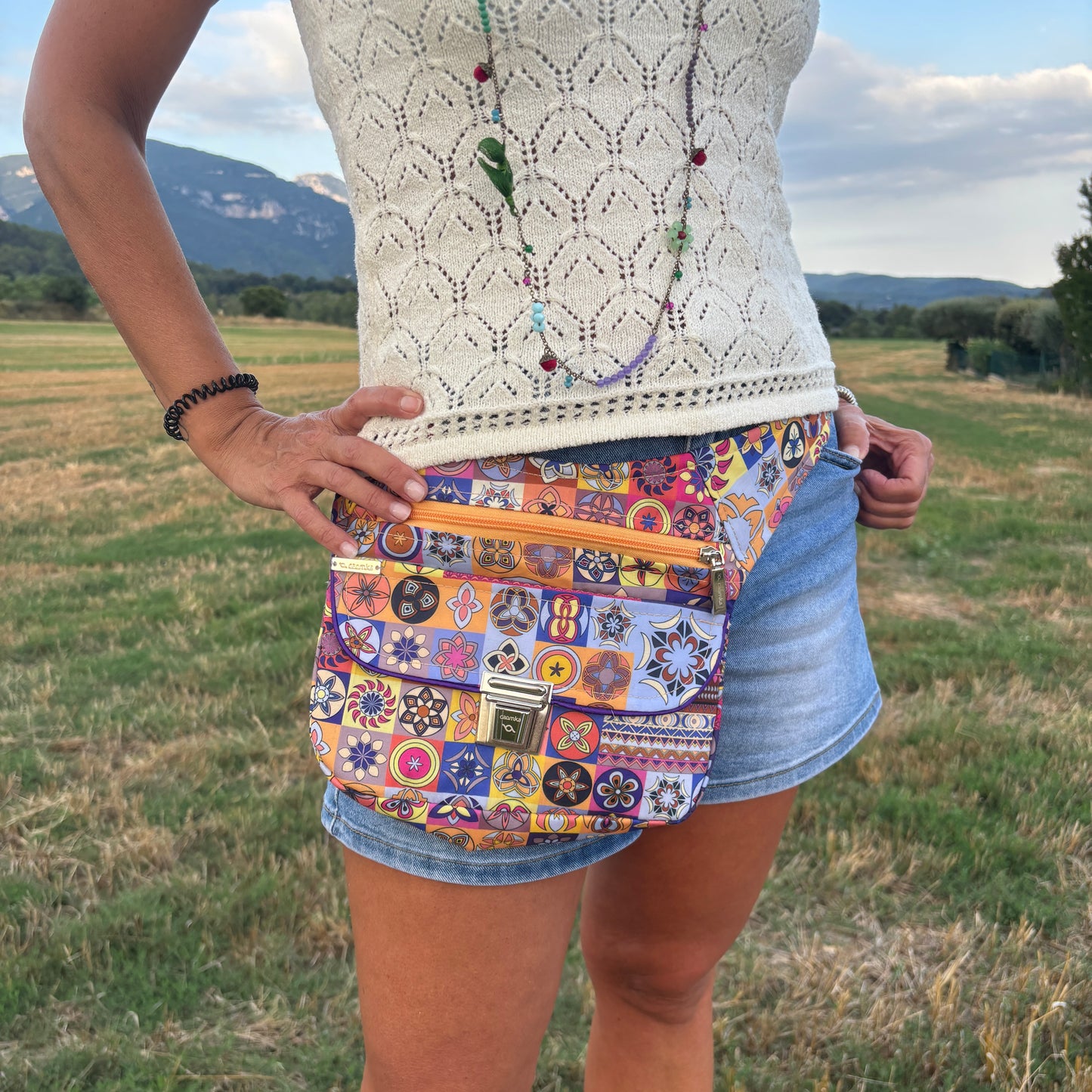 Riñonera "Special Mandalas Vintage Top" · Pieza Única Núm. 17813