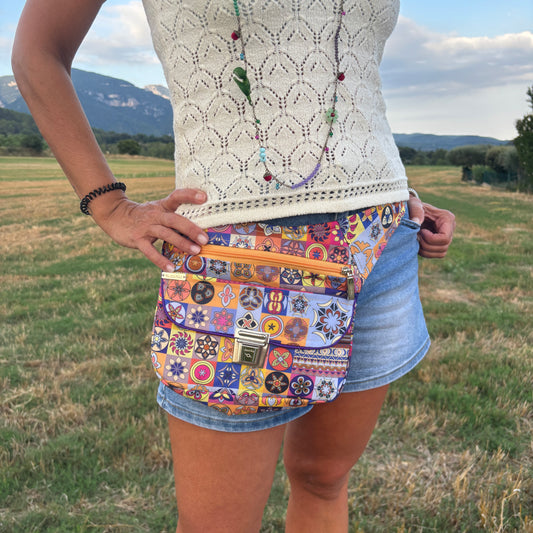 Riñonera "Special Mandalas Vintage Top" · Pieza Única Núm. 17813