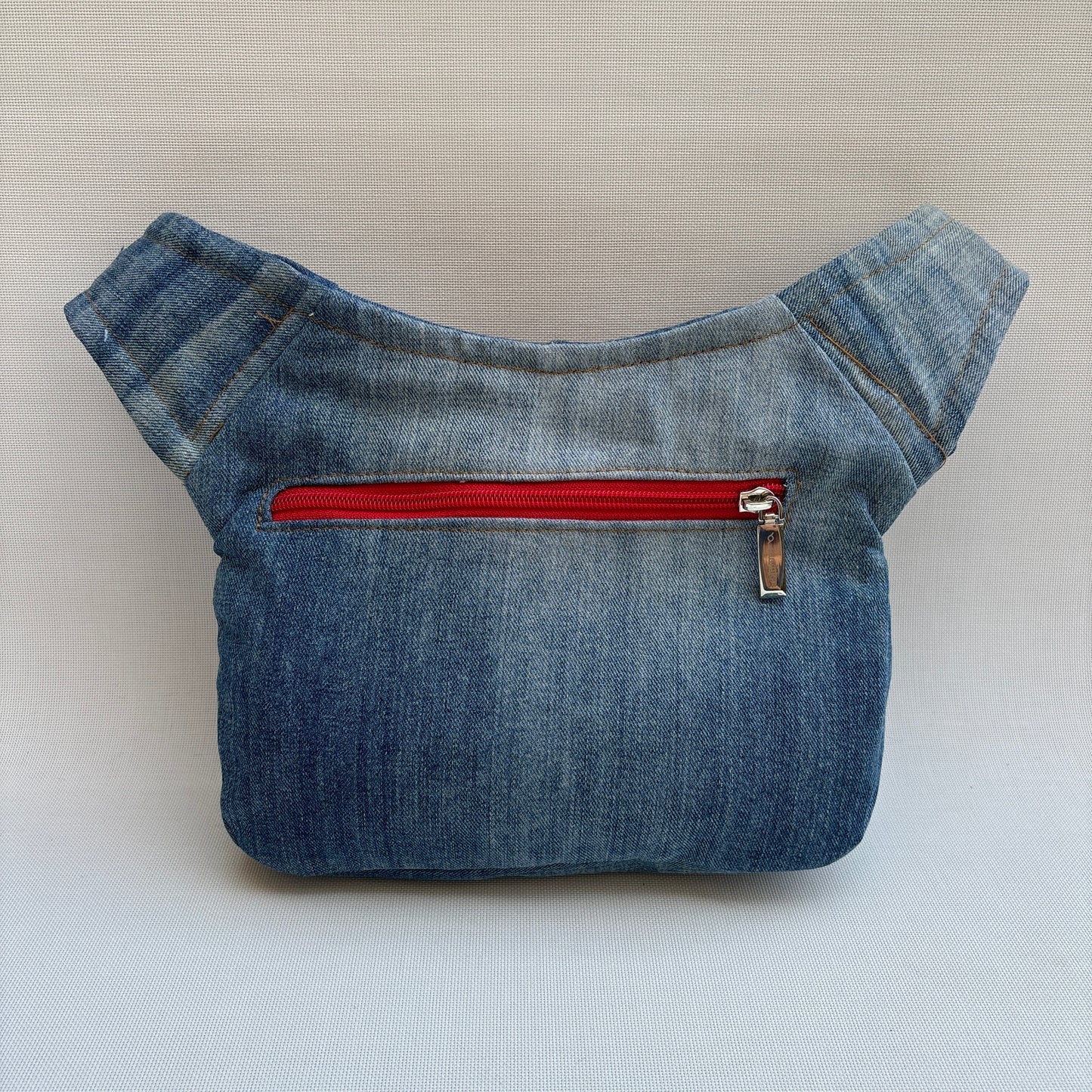 Special Japanese Flowers ♻️ Jeans Recycled ♻️ + Bolsillo trasero · Pieza Única Núm. 16195