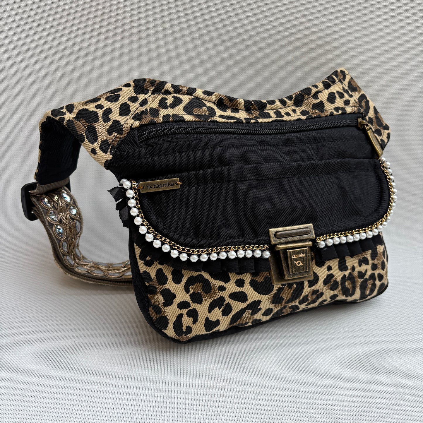 Riñonera "Luxury Animal Print Top Plus" · Pieza Única Núm. 16986