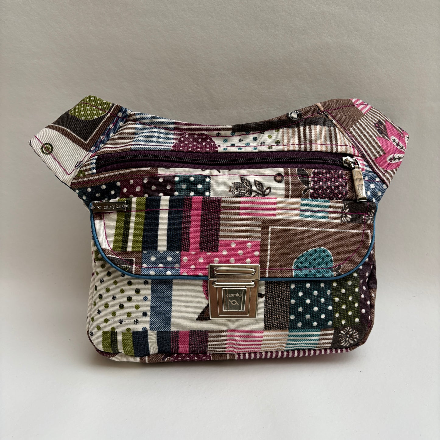 Riñonera Impermeable "Special Patchwork Top" + Bolsillo trasero · Pieza Única Núm. 19307
