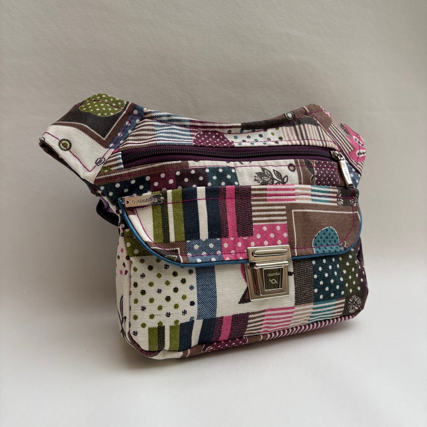 Riñonera Impermeable "Special Patchwork Top" + Bolsillo trasero · Pieza Única Núm. 19307