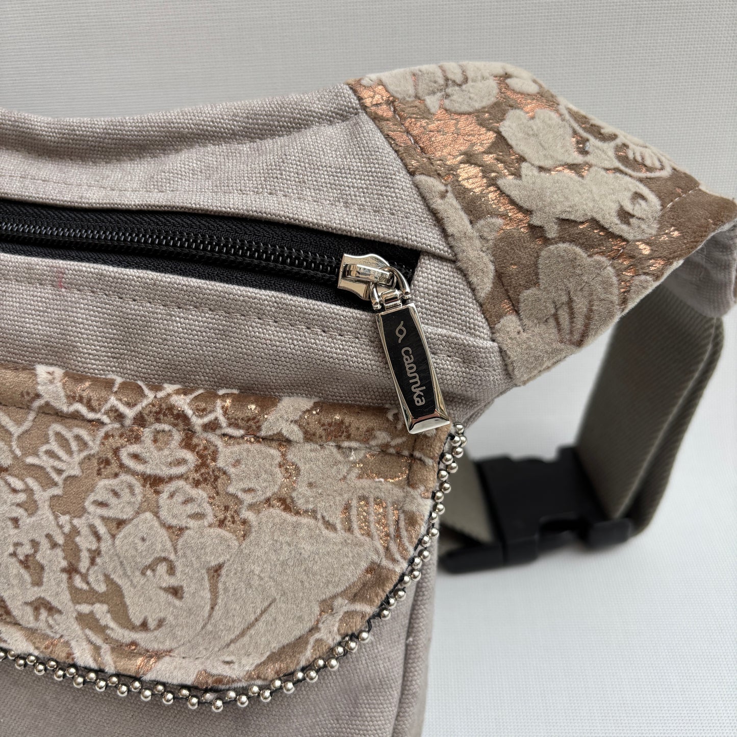 Riñonera "Elegant Marrakech" + Bolsillo trasero · Pieza Única Núm. 16953