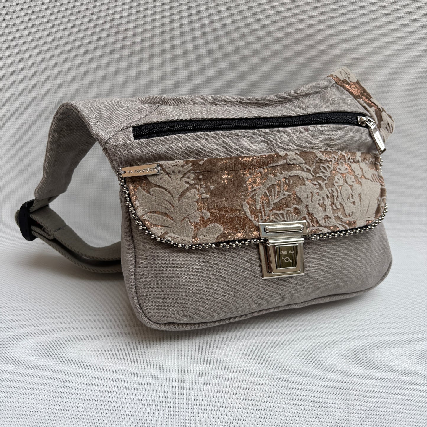 Riñonera "Elegant Marrakech" + Bolsillo trasero · Pieza Única Núm. 16953