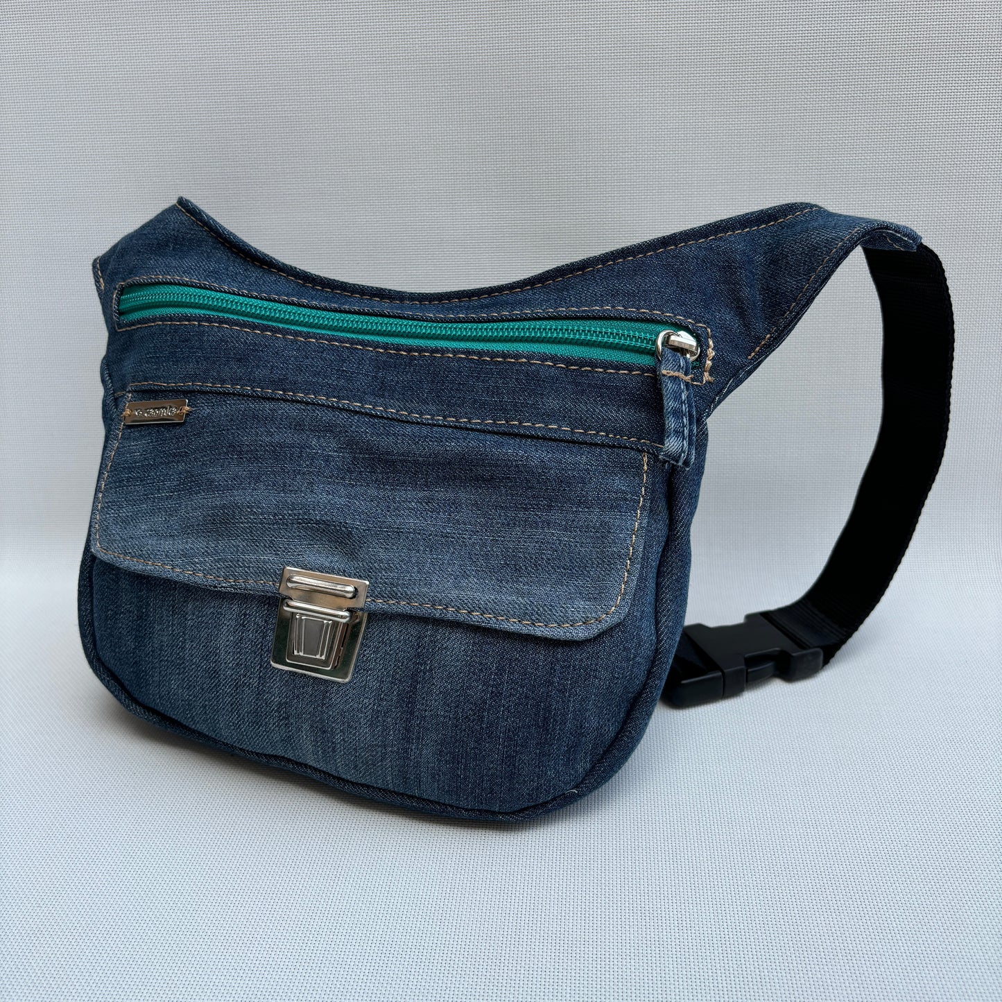 Mini Jeans Recycled ♻️ Einzelstück Nr. 12579