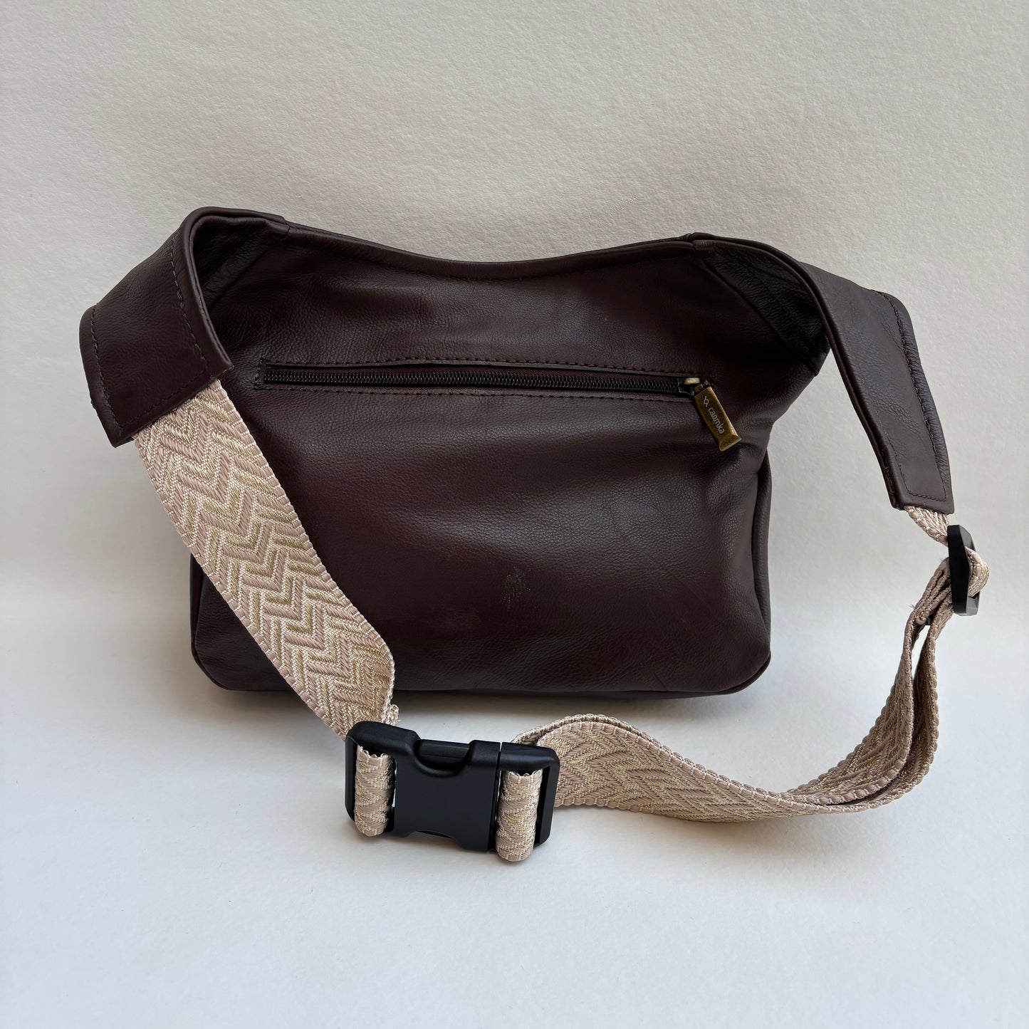 BioCuir Classic Black &amp; Silver BioCuir® Natural Leather Exclusive Piece No. 6678