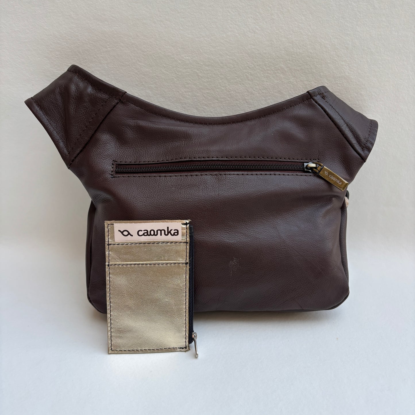 BioCuir Classic Black &amp; Silver BioCuir® Natural Leather Exclusive Piece No. 6678