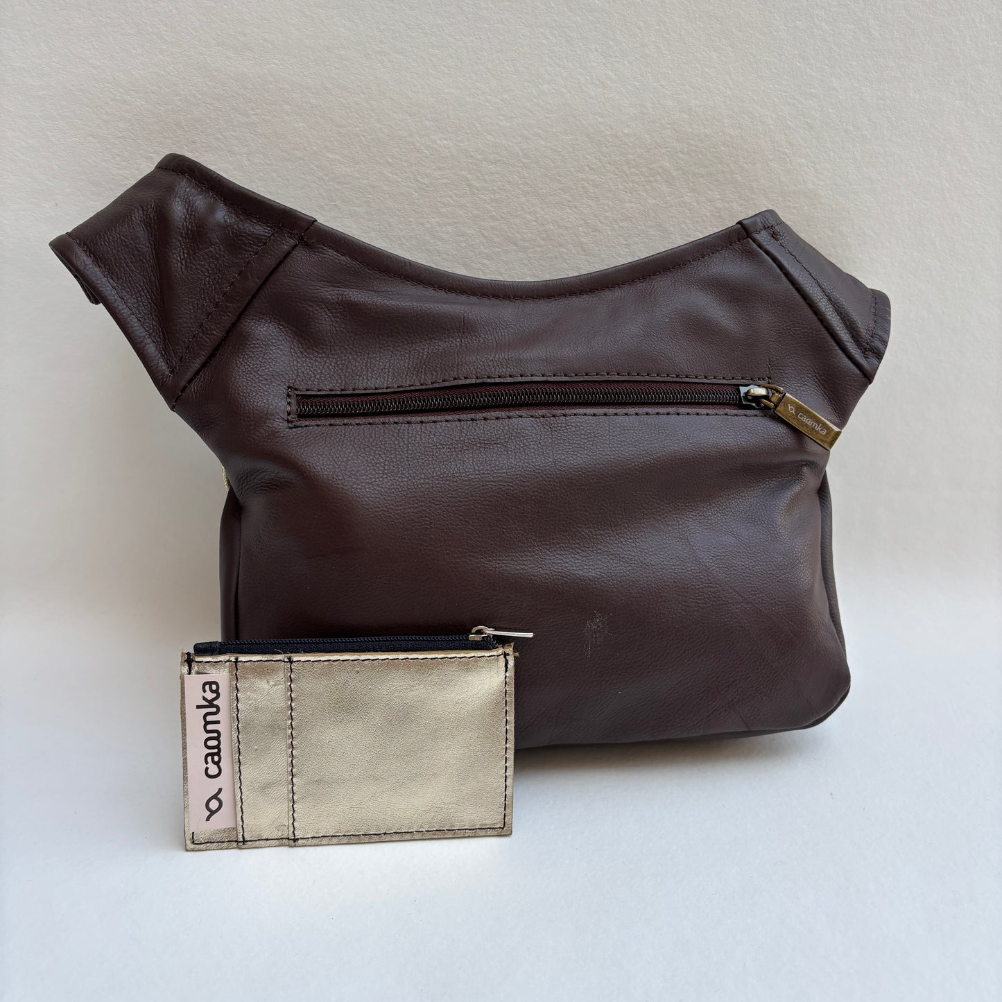 BioCuir Classic Black &amp; Silver BioCuir® Natural Leather Exclusive Piece No. 6678