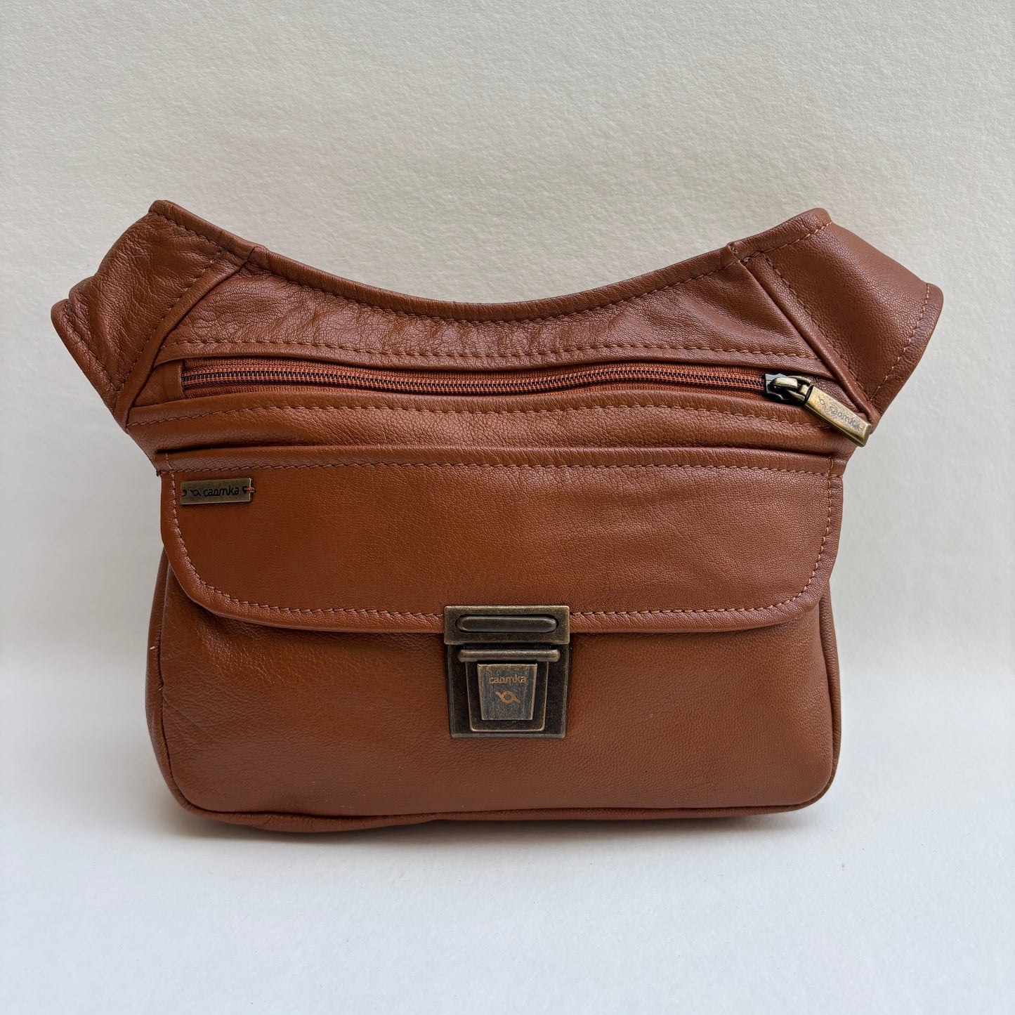 BioCuir Classic Black &amp; Silver BioCuir® Natural Leather Exclusive Piece No. 6678