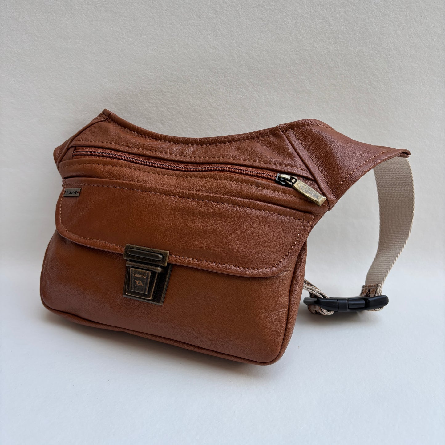 BioCuir Classic Black &amp; Silver BioCuir® Natural Leather Exclusive Piece No. 6678