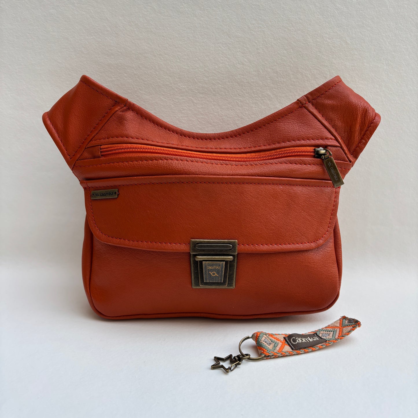 BioCuir Classic Black &amp; Silver BioCuir® Natural Leather Exclusive Piece No. 6678