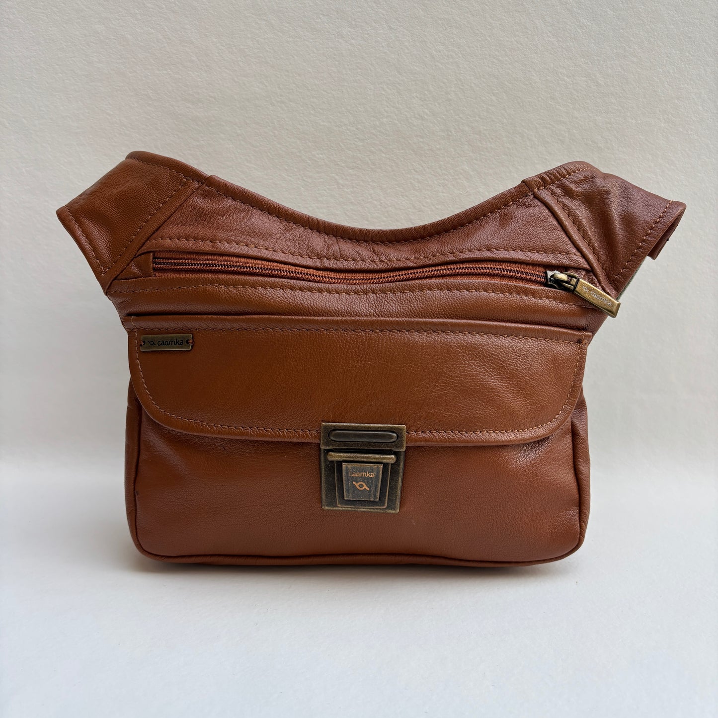 BioCuir Classic Black &amp; Silver BioCuir® Natural Leather Exclusive Piece No. 6678