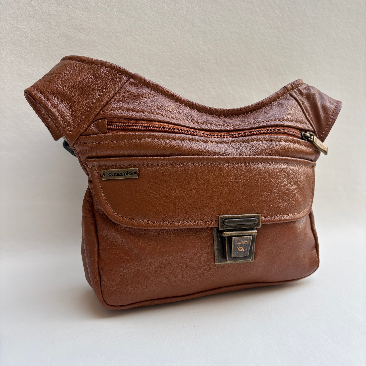 BioCuir Classic Black &amp; Silver BioCuir® Natural Leather Exclusive Piece No. 6678