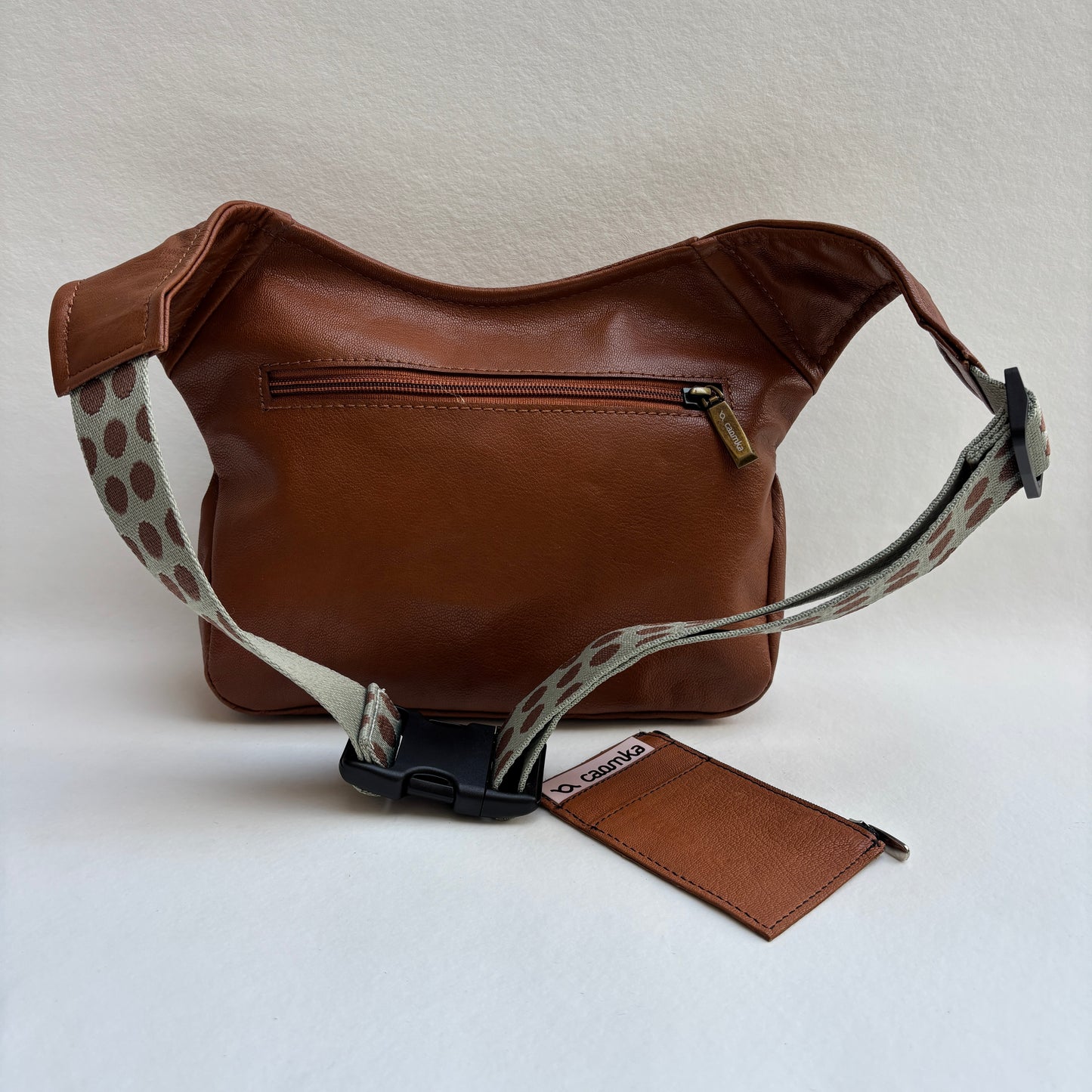 BioCuir Classic Black &amp; Silver BioCuir® Natural Leather Exclusive Piece No. 6678
