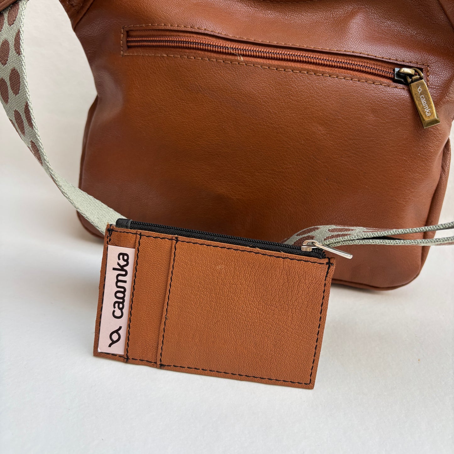 BioCuir Classic Black &amp; Silver BioCuir® Natural Leather Exclusive Piece No. 6678