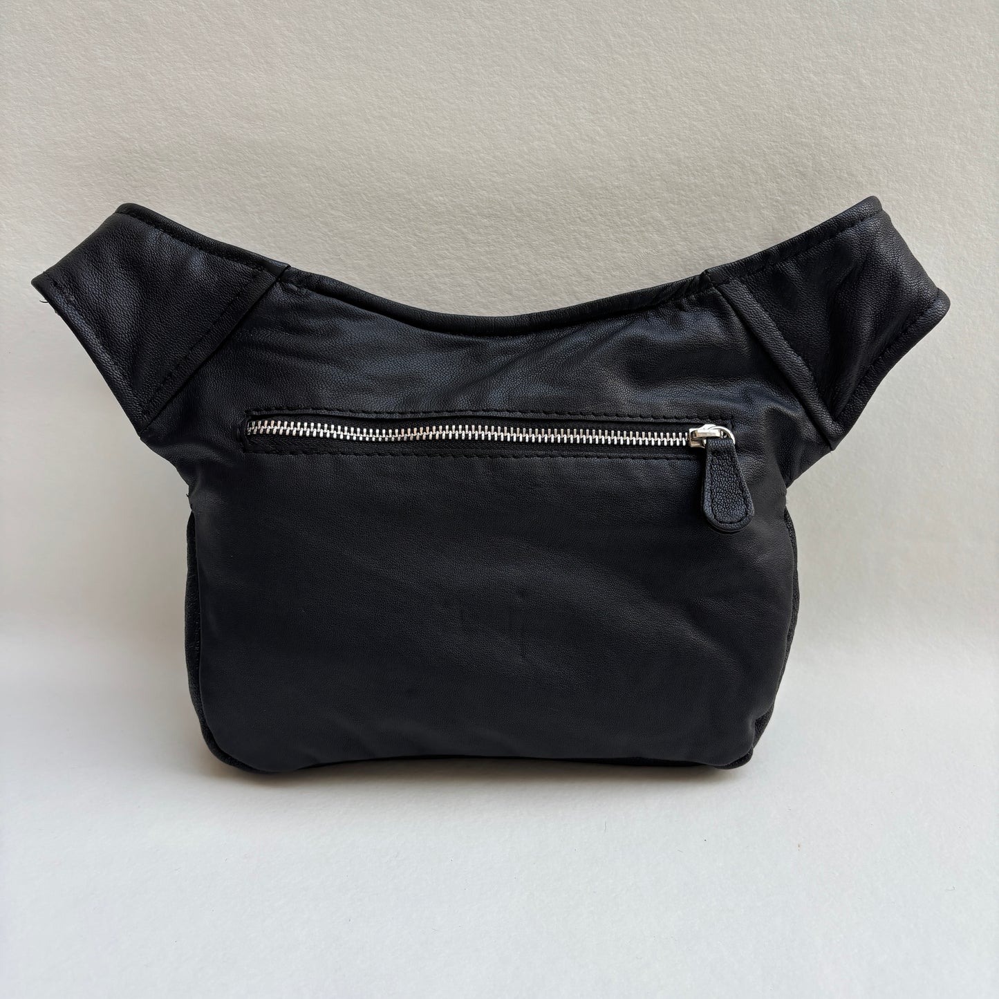 Riñonera "Special Black Top” + Bolsillo trasero · Piel · Pieza Única Núm. 19440