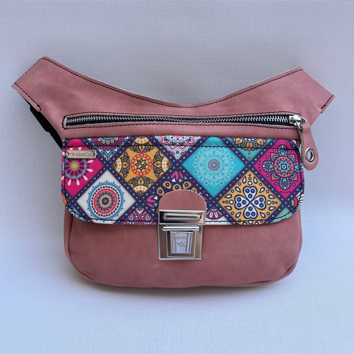Special Mandalas Nude Pink · Piel - Cuero · Pieza Única Núm. 15306