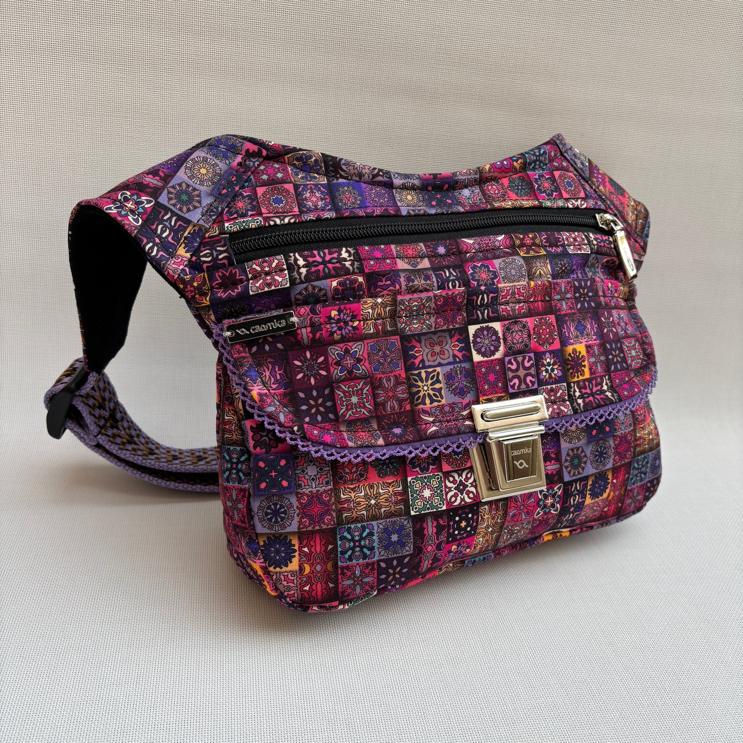 Riñonera "Special Chic Mandalas Top" + Bolsillo trasero · Pieza Única Núm. 17001