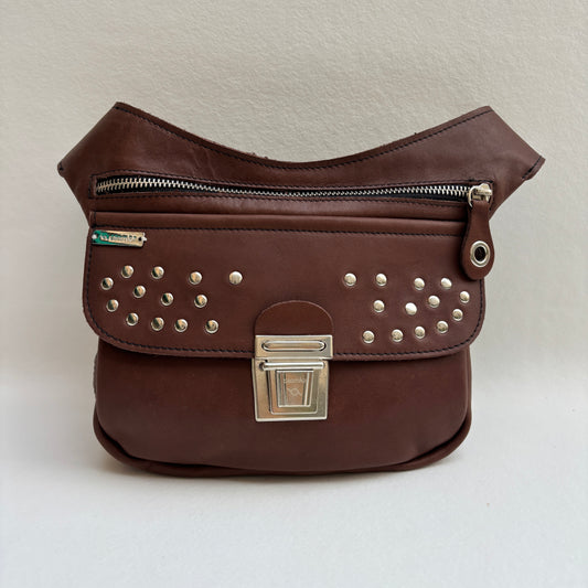 BioCuir Classic Black &amp; Silver BioCuir® Natural Leather Exclusive Piece No. 6678