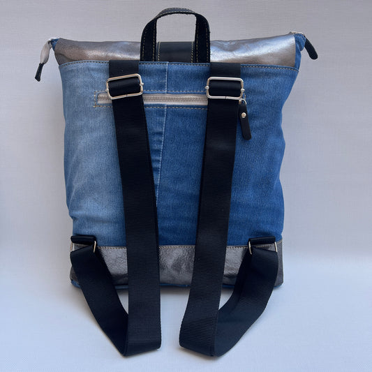 Mochila Top Caomka Recycled ♻️ Jeans · Pieza Única 15295