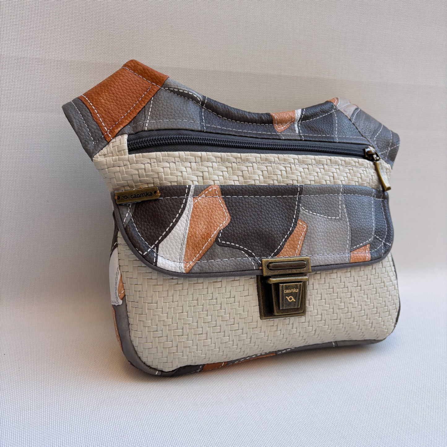 Riñonera "Special Patchwork Top" · Polipiel · Pieza Única Núm. 18471