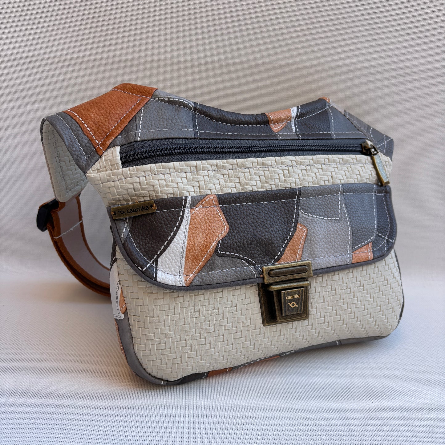 Riñonera "Special Patchwork Top" · Polipiel · Pieza Única Núm. 18471