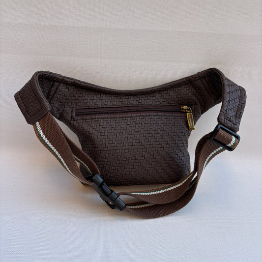 Riñonera Mini "Special Patchwork" + Bolsillo trasero extra · Polipiel · Pieza Única Núm. 18472