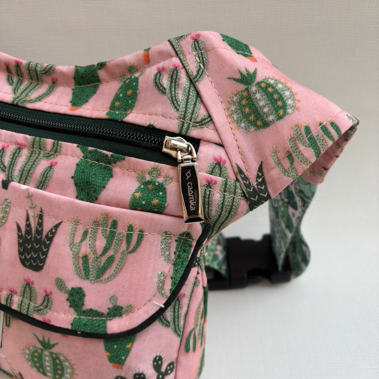 Riñonera "Special Cactus Top" + Bolsillo trasero · Pieza Única Núm. 16998
