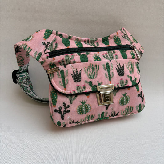 Riñonera "Special Cactus Top" + Bolsillo trasero · Pieza Única Núm. 16998