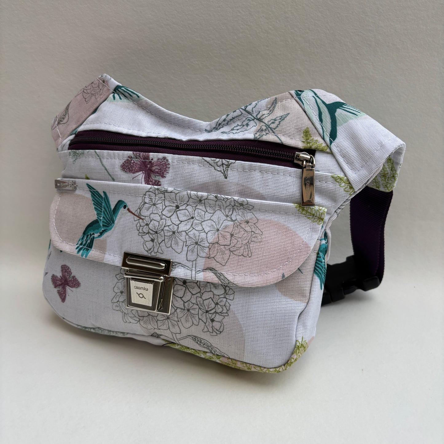 Riñonera Impermeable "Special Nature" + Bolsillo trasero extra · Pieza Única Núm. 19389