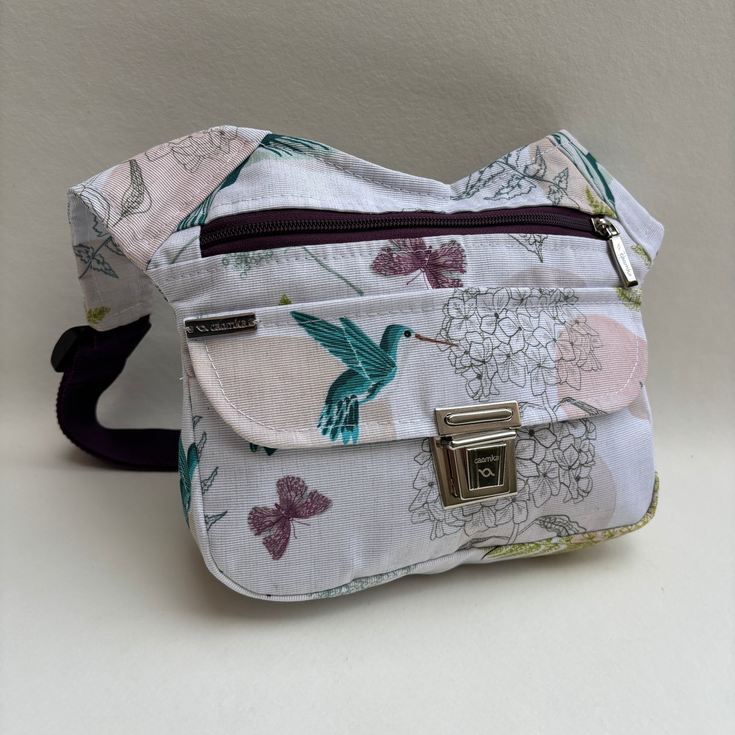 Riñonera Impermeable "Special Nature" + Bolsillo trasero extra · Pieza Única Núm. 19389