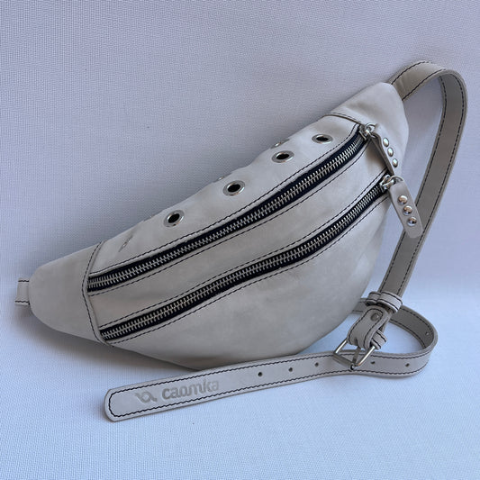 Premium Retro Chic Circles · Piel - Cuero · Pieza Exclusiva Núm. 15319