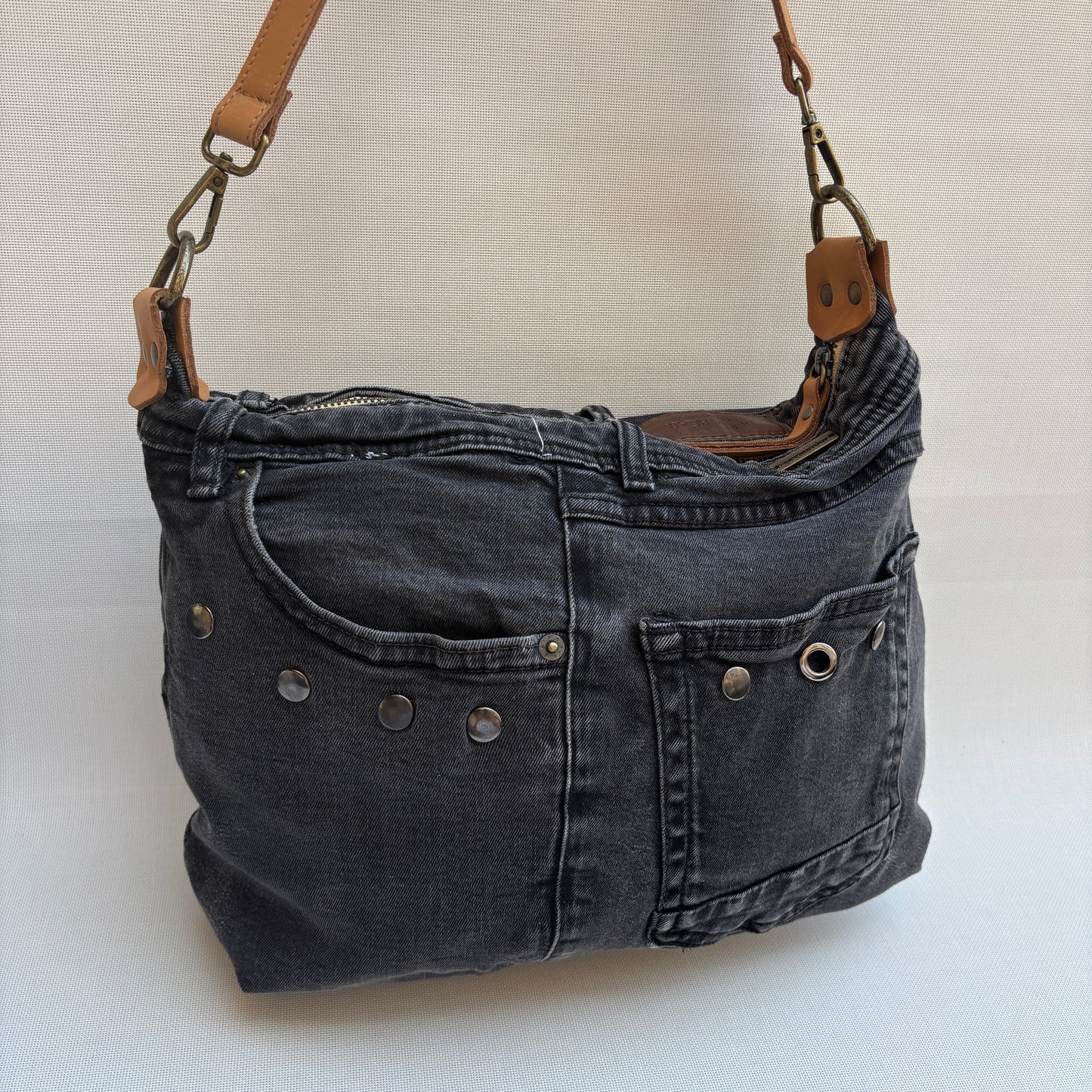 ♻️ Jeans Recycled ♻️ Einzelstück Nr. 11975