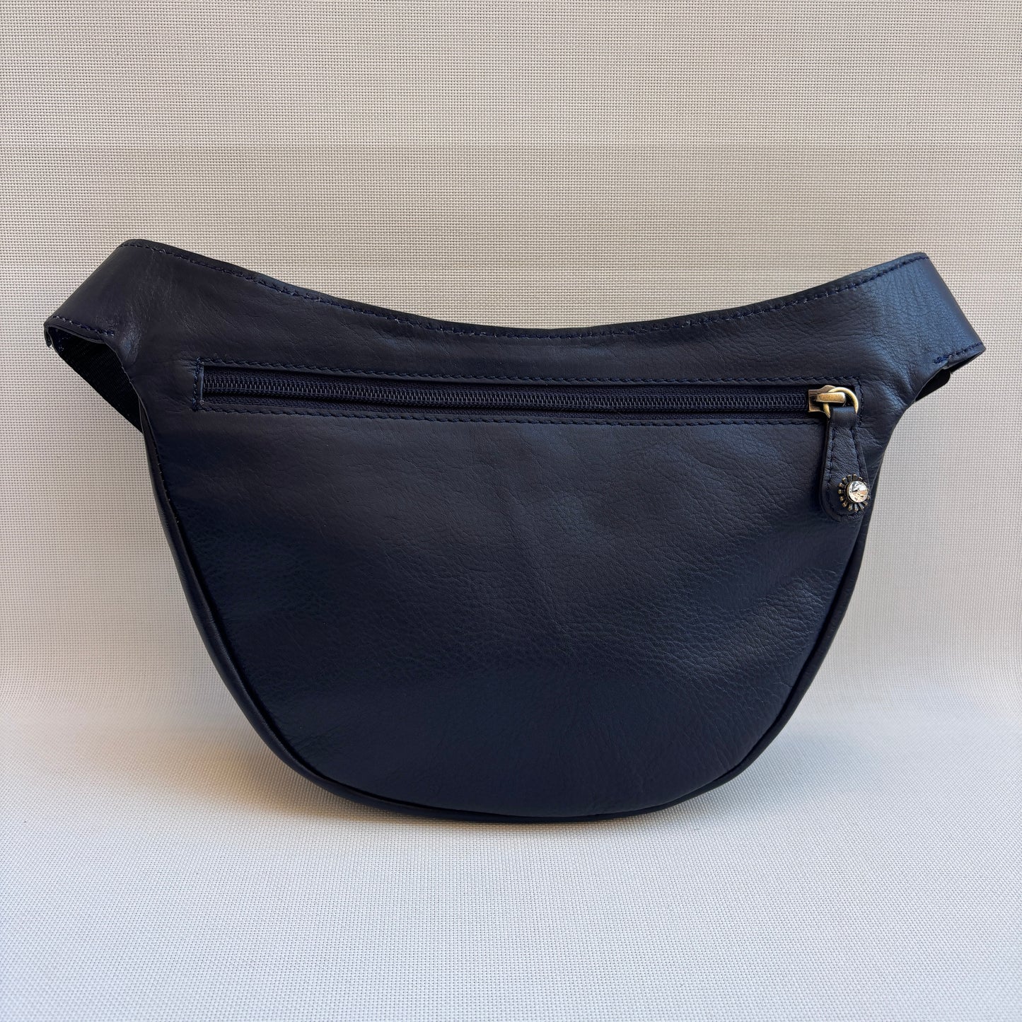 Riñonera Luna "Special Blue Luxury" Old Gold · Piel · Pieza Exclusiva Núm. 18452