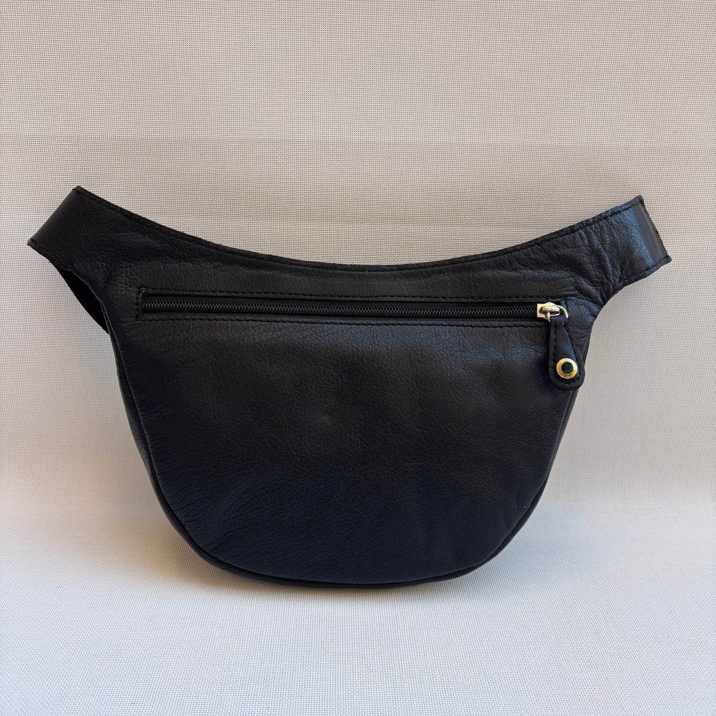 Riñonera Luna "Special Black Luxury" Silver · Piel · Pieza Exclusiva Núm. 18454